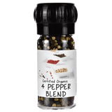 Organic 4 Pepper Blend Grinder Jar