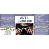 Organic Anti-Smoking Loose Leaf Tea Label