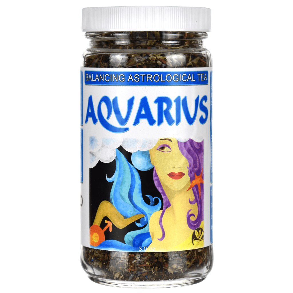 Aquarius Loose Leaf Astrological Tea Jar