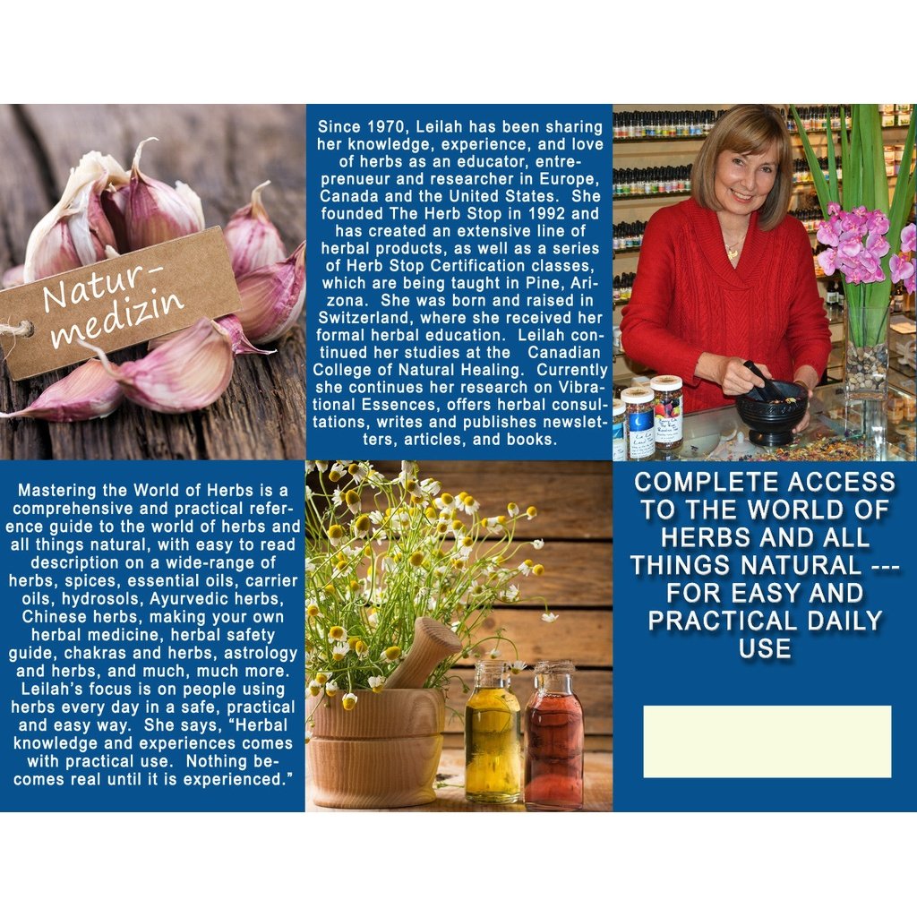 Mastering The World Of Herbs Back