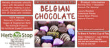 Belgian Chocolate Rooibos Tea Label