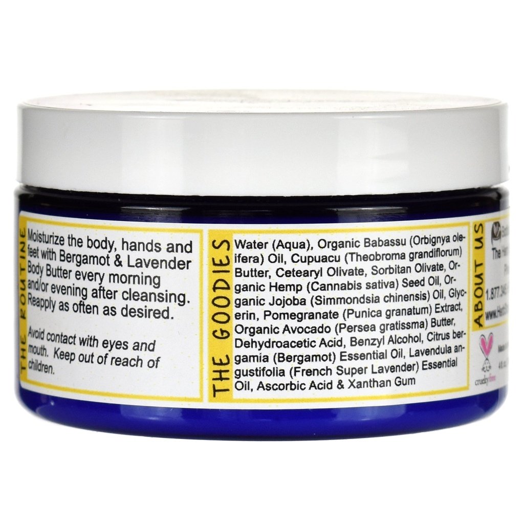 Bergamot Lavender Body Butter Back