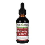 Organic Bilberry Berry Liquid Extract 2 oz