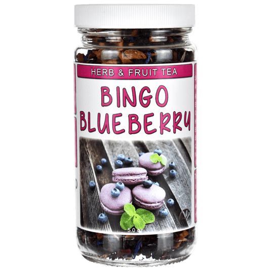 Bingo Blueberry Loose Leaf Herb & Fruit Tea Jar