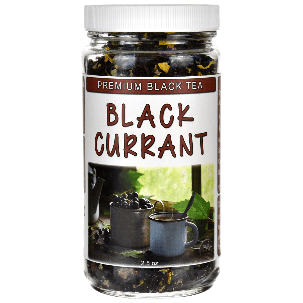 Black Currant Loose Leaf Black Tea Jar