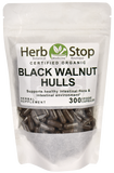 Organic Black Walnut Hulls Capsules Bulk Bag
