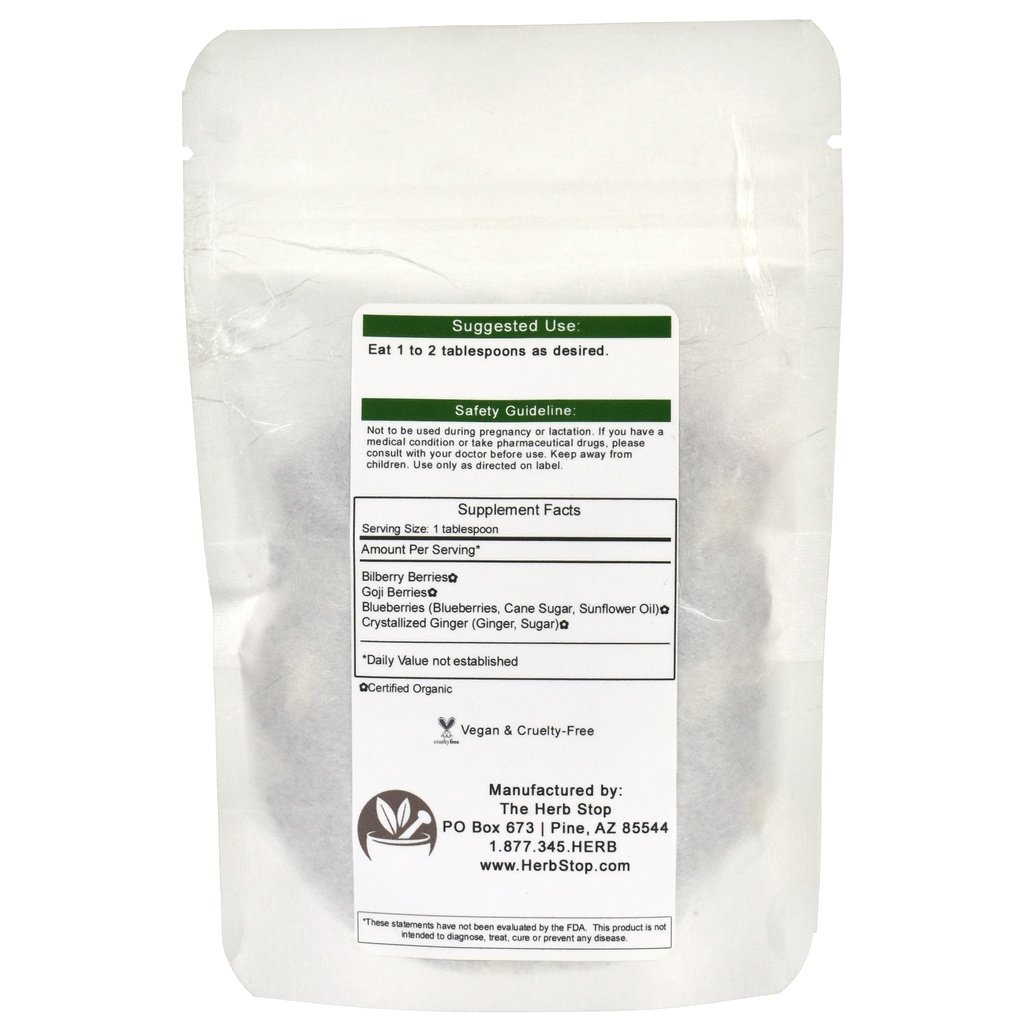 Bright Eyes Snack Mix Back