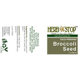 Broccoli Seed Oil Label