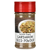 Organic Cardamom Seed Powder Spice Jar