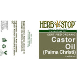 Organic Castor Oil 8 oz
