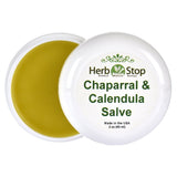 Chaparral & Calendula Salve Open jar