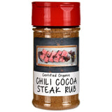 Organic Chili Cocoa Steak Rub Jar