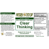 Clear Thinking Capsules Label
