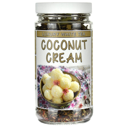 Coconut Cream Premium White Tea Jar