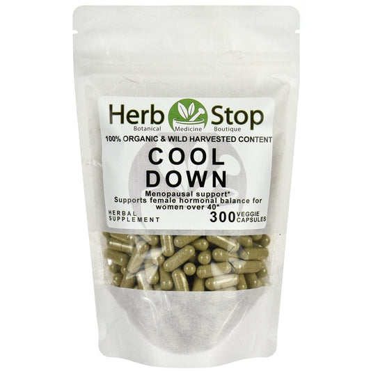Organic Cool Down Capsules Bulk Bag