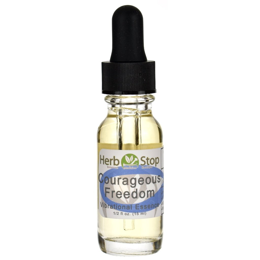 Courageous Freedom Vibrational Essence 1/2 oz Bottle