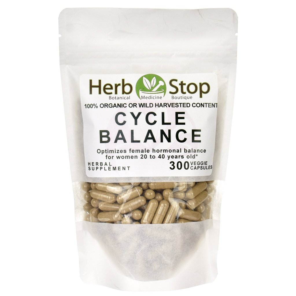 Organic Cycle Balance Capsules Bulk Bag