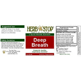 Deep Breath Extract Label
