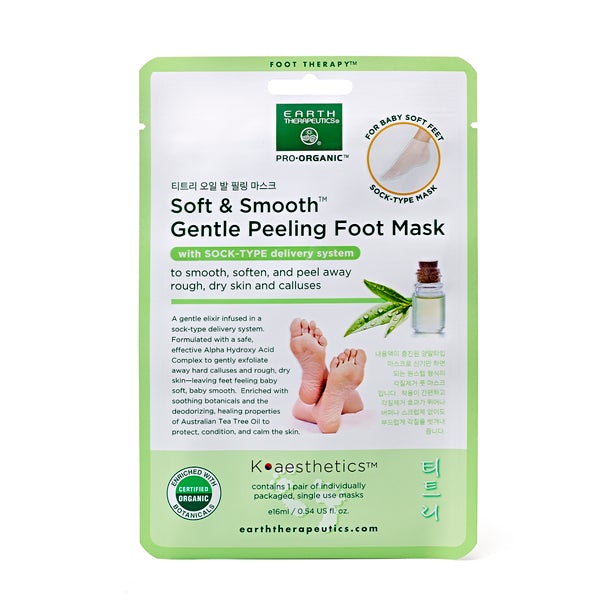 Earth Therapeutics Peeling Foot Mask