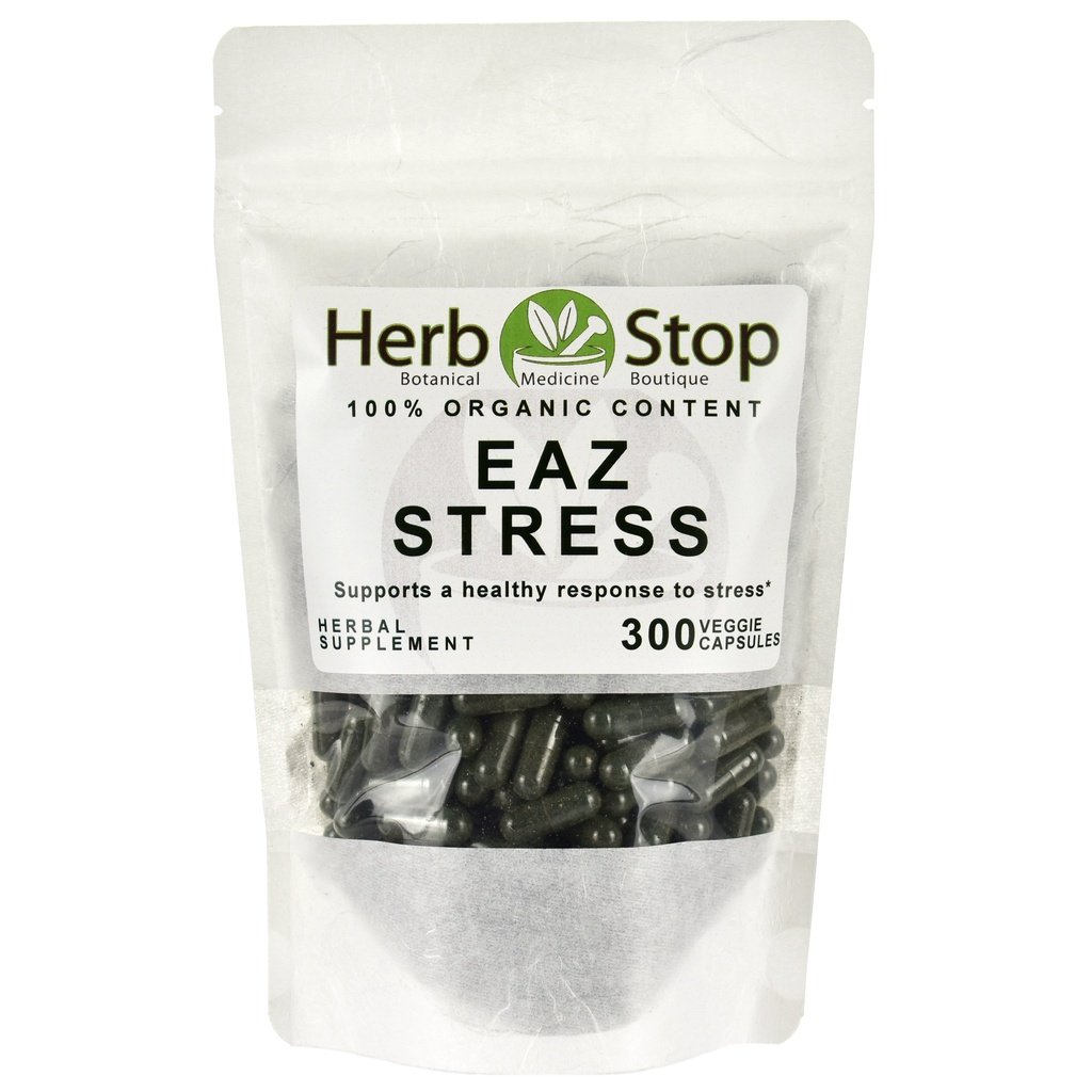 Organic Eaz Stress Capsules Bulk Bag
