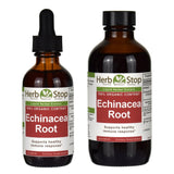 Organic Echinacea Angustifolia Root Herbal Extract Bottles