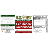 Echinacea Goldenseal Extract Label