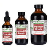 Organic Expanded Breath Liquid Herbal Extract Bottles