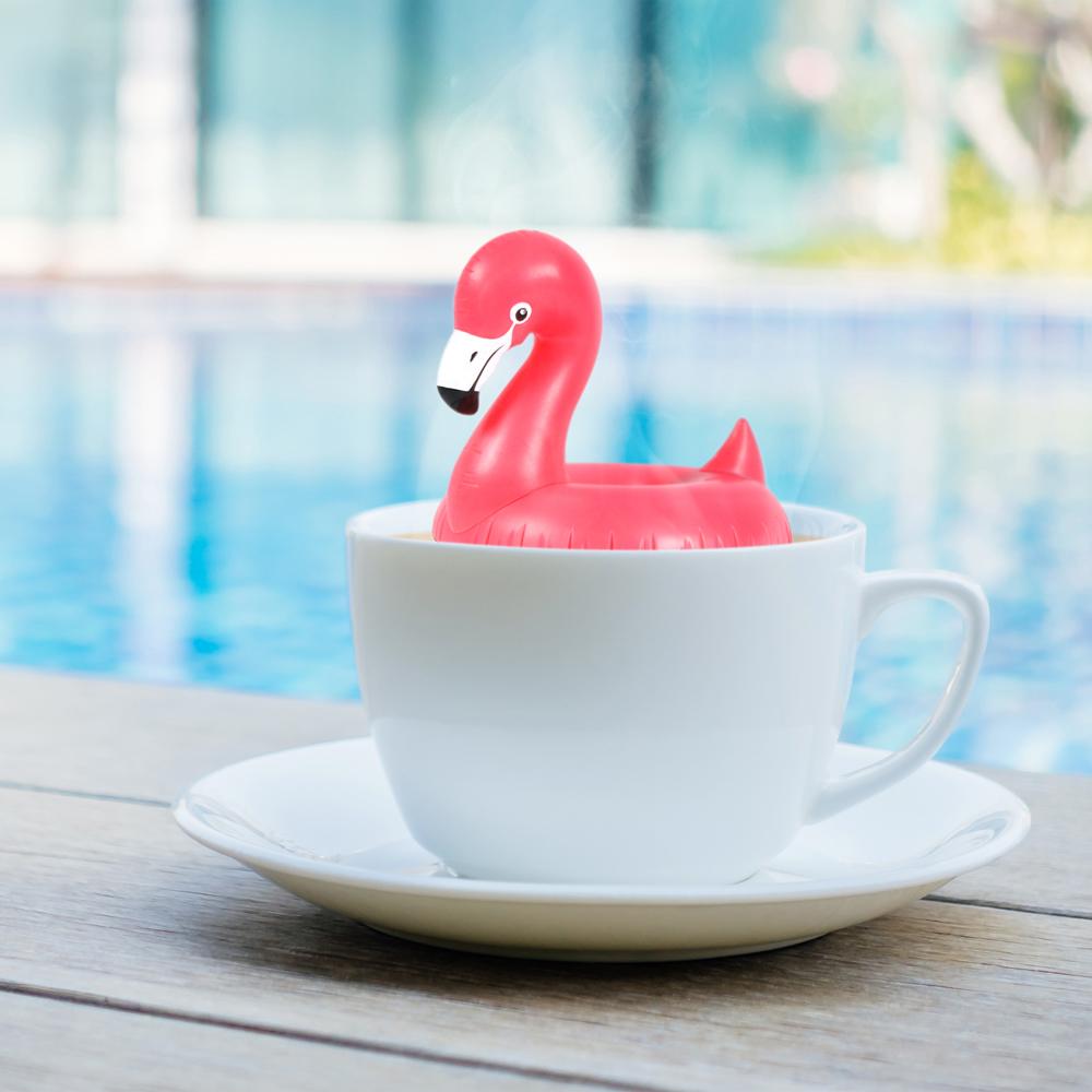 Flamingo Float-Tea Infuser by Genuine Fred & Friends