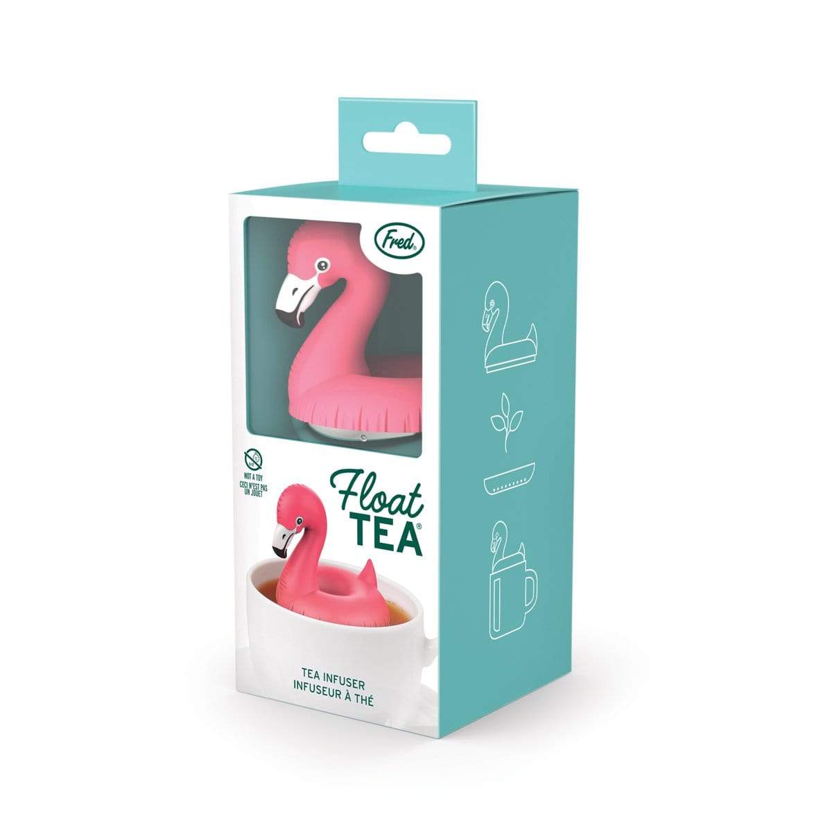 Flamingo Float-Tea Infuser by Genuine Fred & Friends
