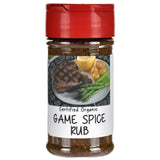 Organic Game Spice Rub Seasoning
