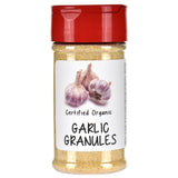 Organic Garlic Granules Spice Jar
