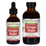 Ginger Root Extracts Bottles Group