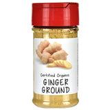 Organic Ginger Ground Spice Jar