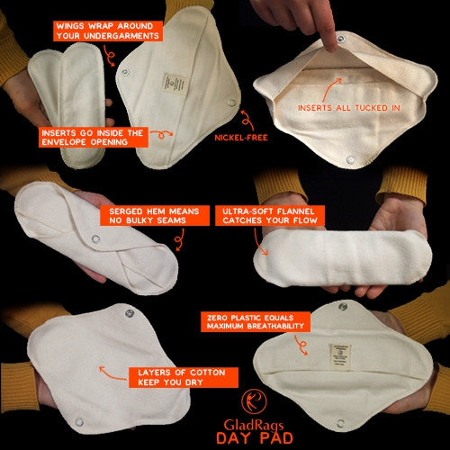 GladRags Color Day Pads