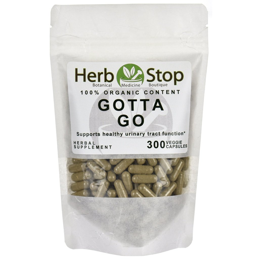 Organic Gotta Go Capsules Bulk Bag