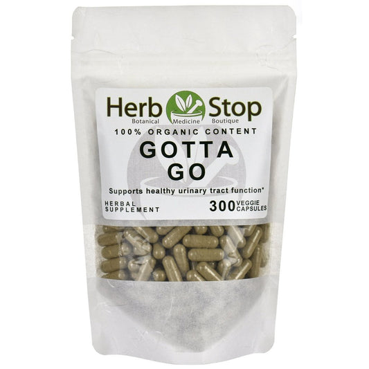 Organic Gotta Go Capsules Bulk Bag