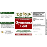 Gymnema Extract Label