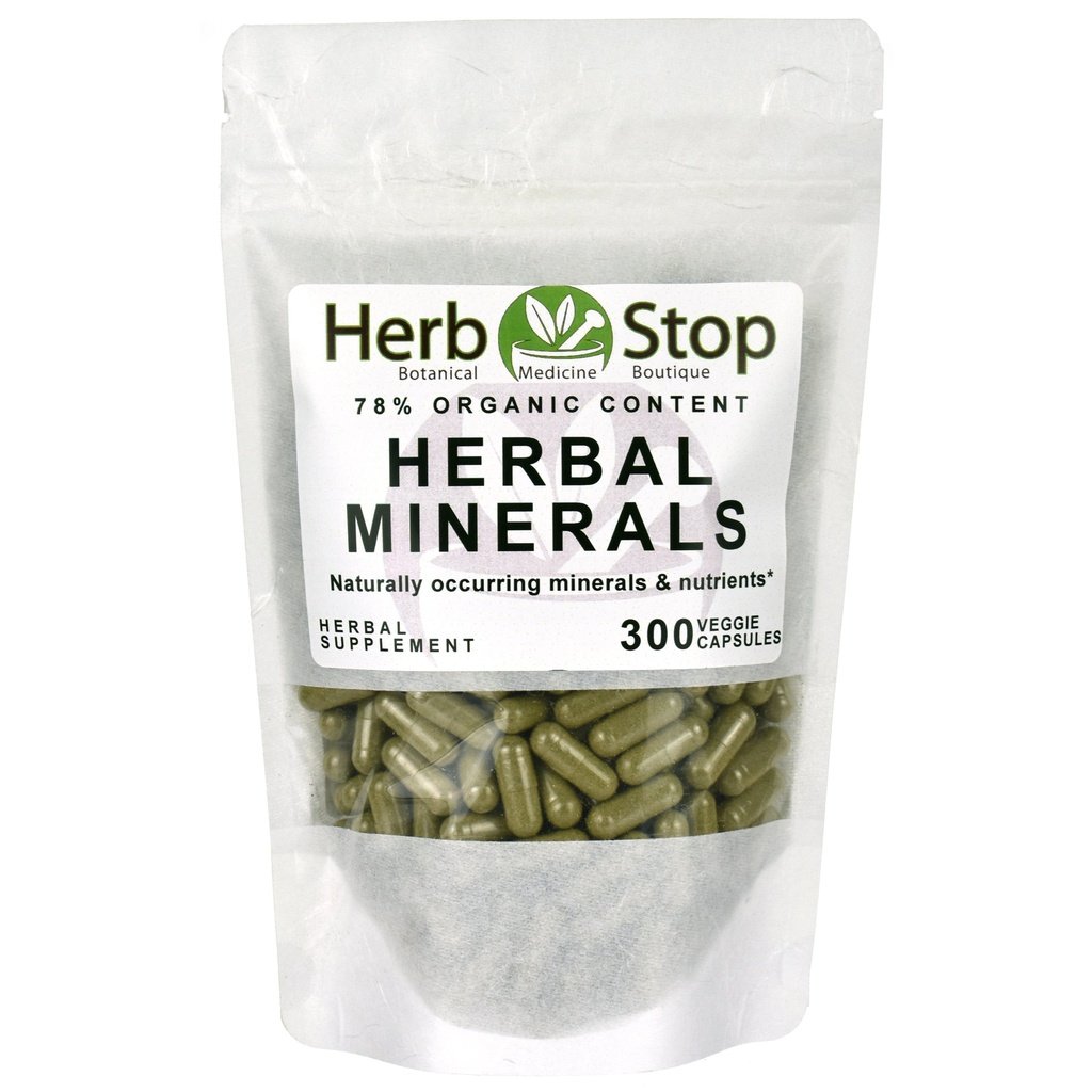 Organic Herbal Mineral Bulk Capsules Bag