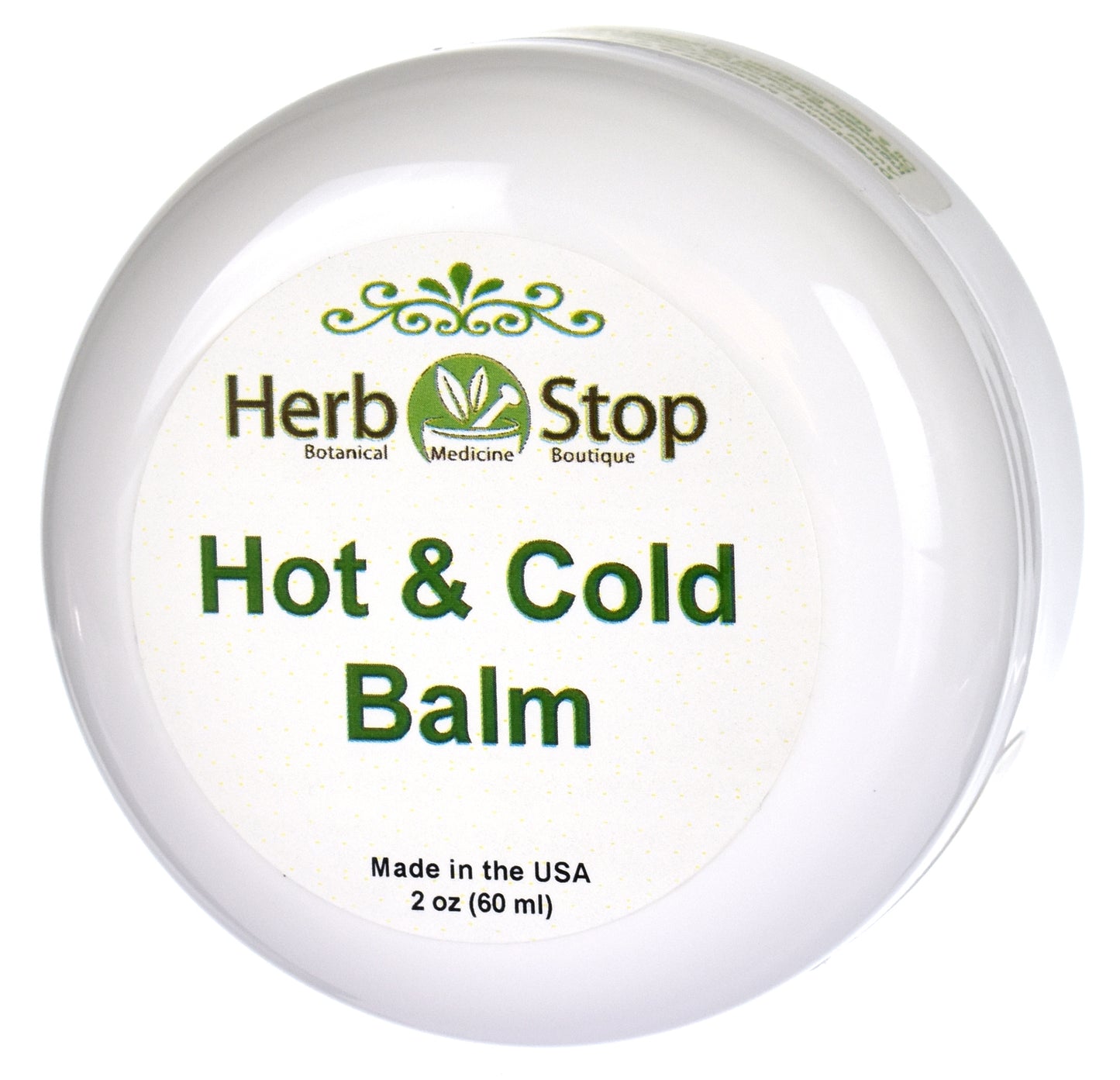 Hot & Cold Balm Top View