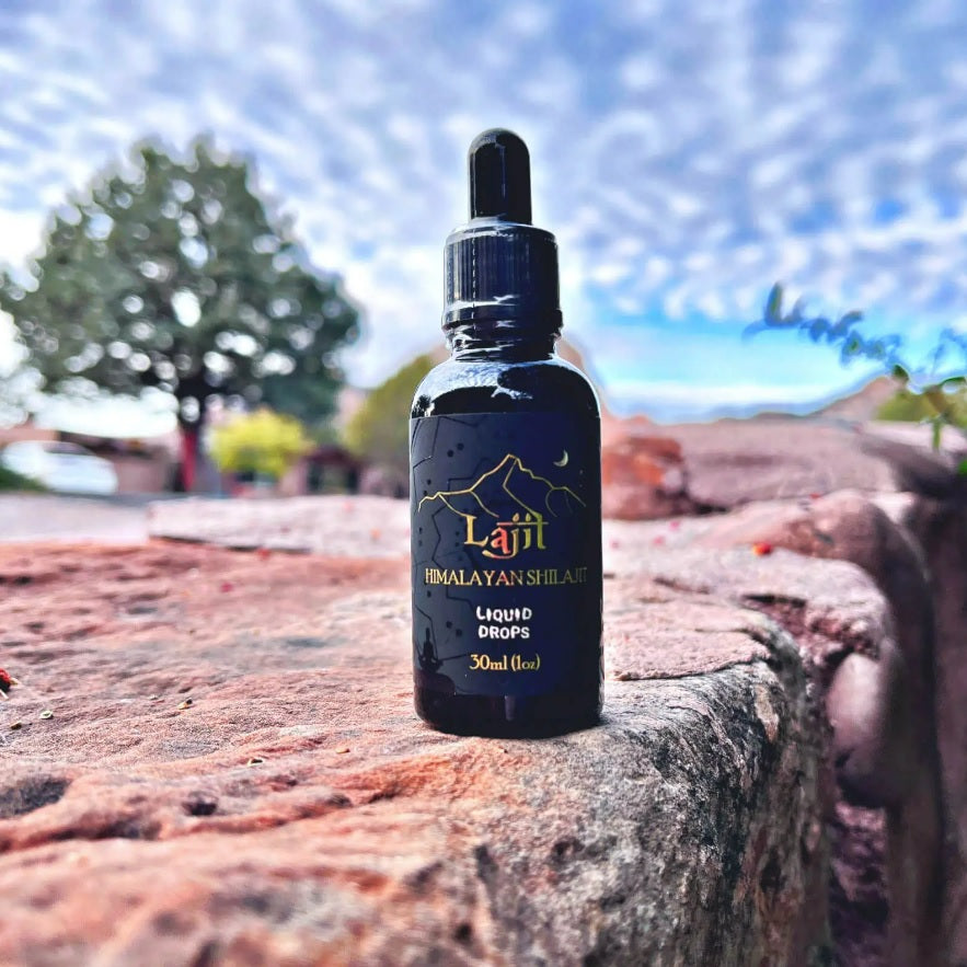 Himalayan Shilajit Liquid Drops by Lajit Gold