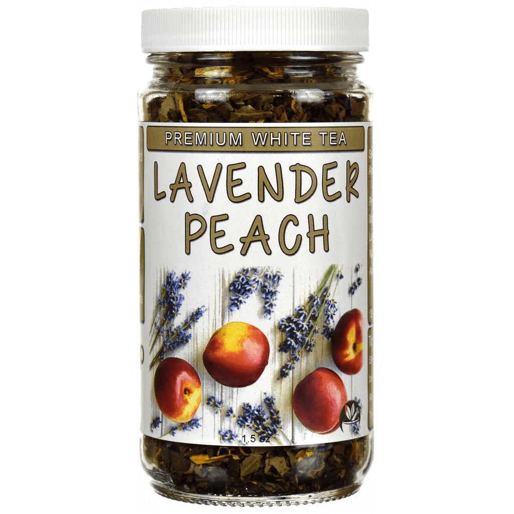 Lavender Peach Loose Leaf White Tea