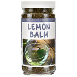 Organic Lemon Balm Herbal Tea Tisane Jar
