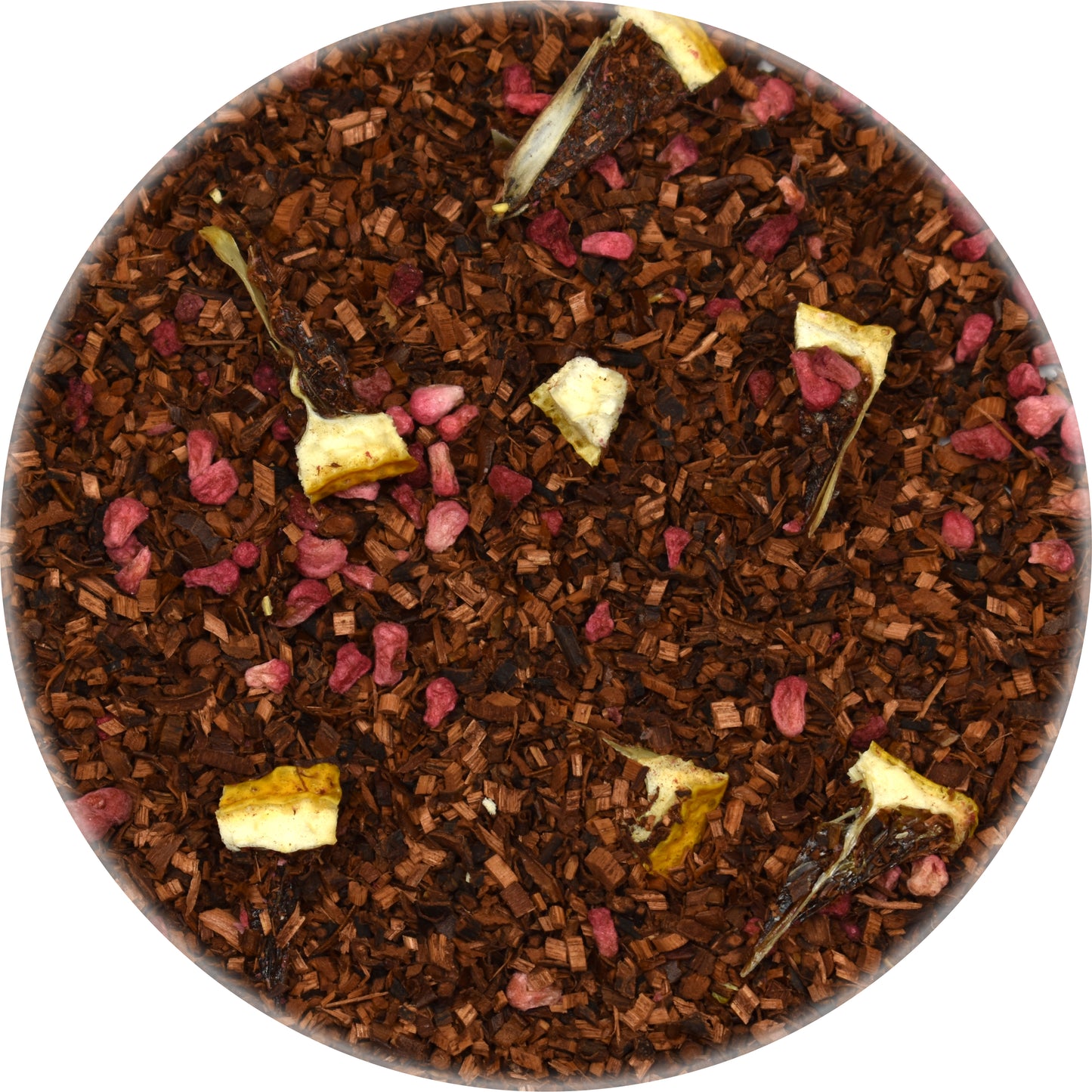 Organic Lemon Raspberry Loose Honeybush Tea Bulk