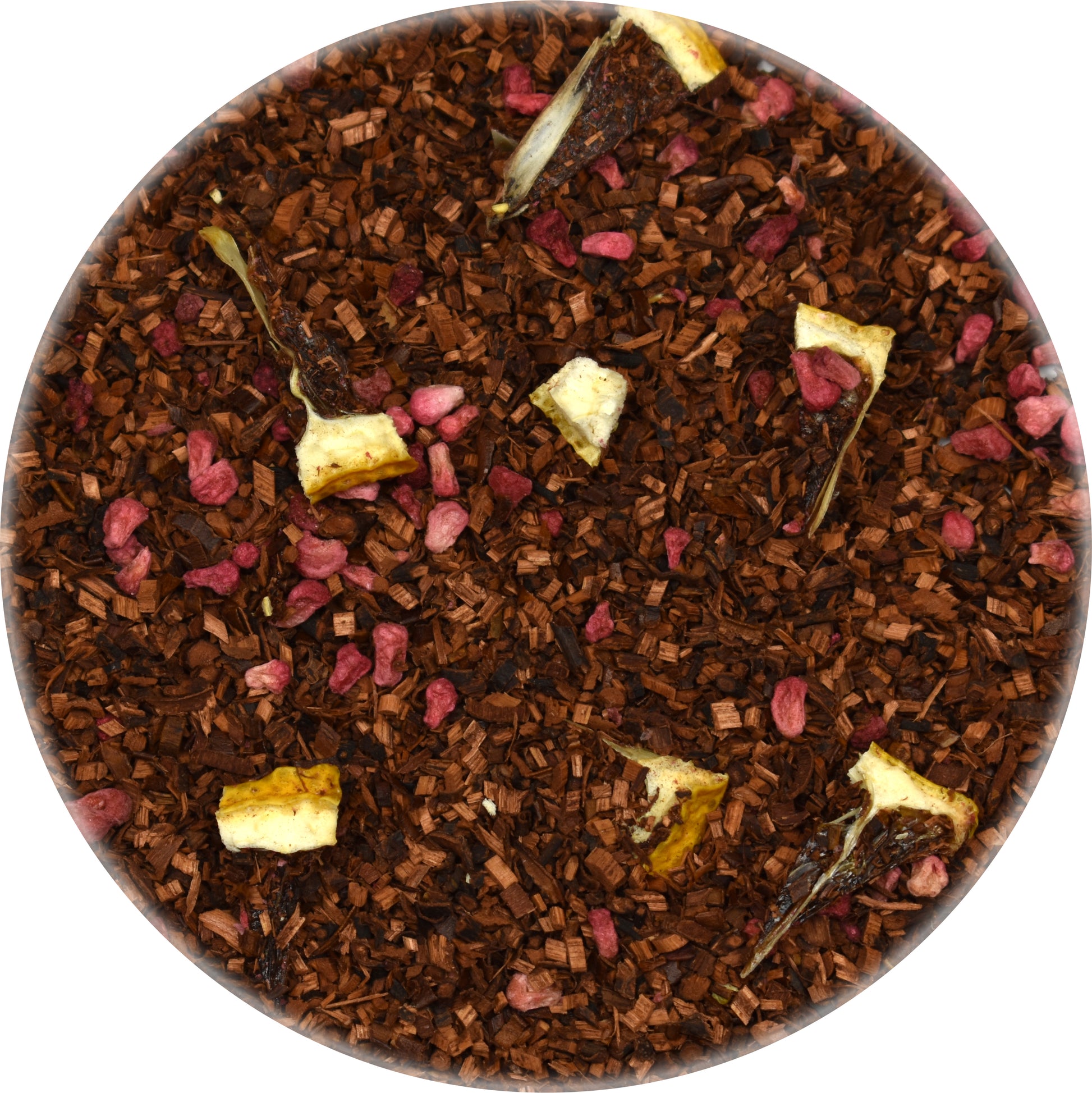 Organic Lemon Raspberry Loose Honeybush Tea Bulk