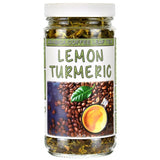 Lemon Turmeric Arabica Coffee Leaf Tea Jar