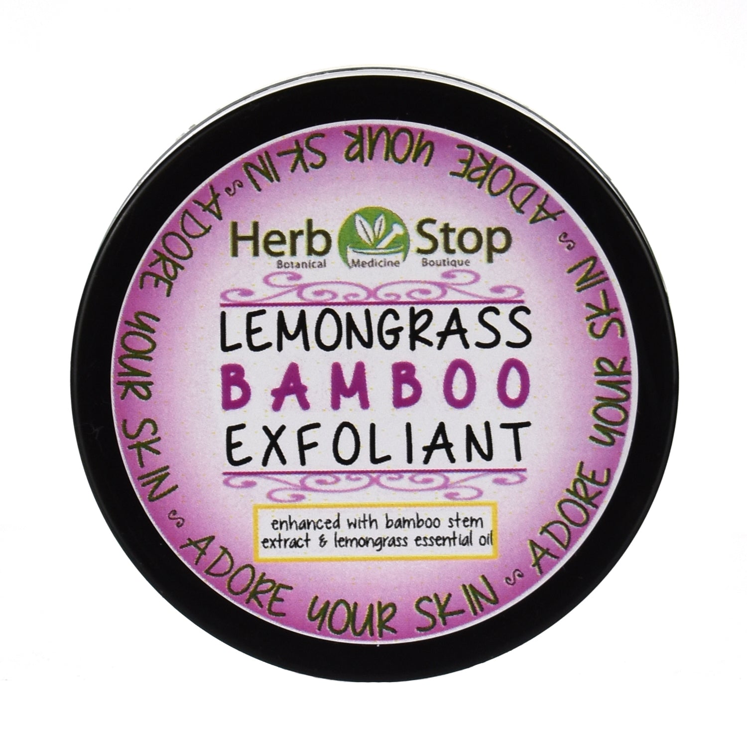 Lemongrass Bamboo Exfoliant Jar