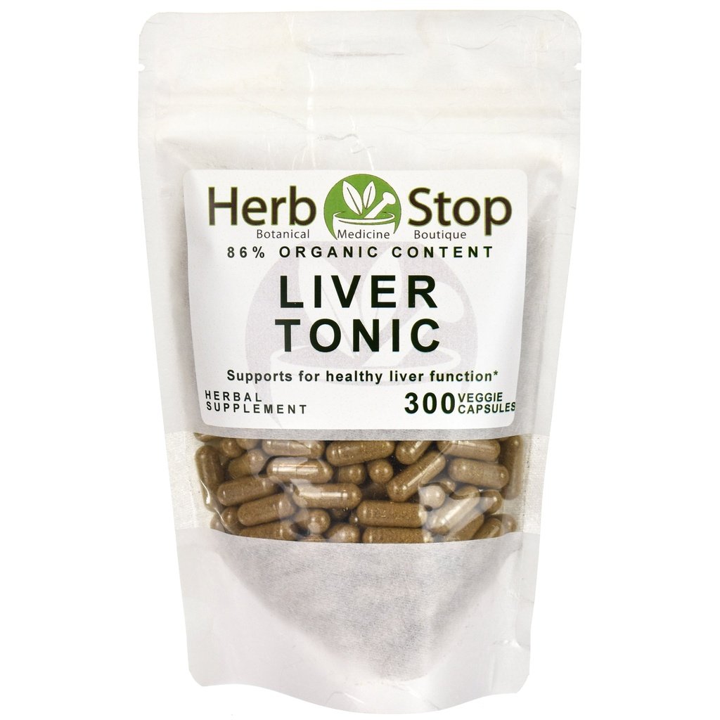 Organic Liver Tonic Capsules Bulk Bag