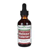 Organic Melissa Valerian Liquid Herbal Extract 2 oz