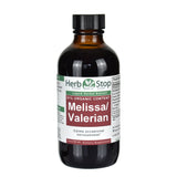Organic Melissa Valerian Liquid Herbal Extract 4 oz