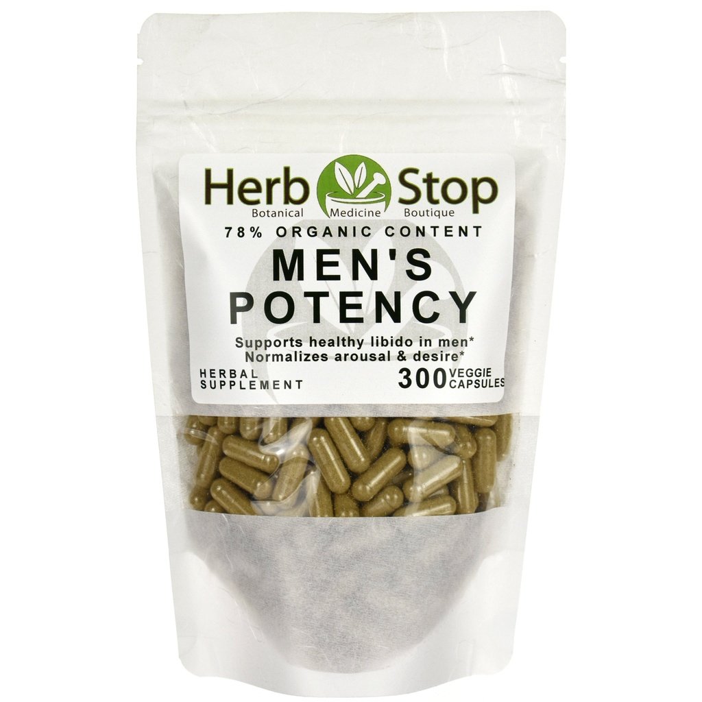 Organic Men's Potency Capsules Bag